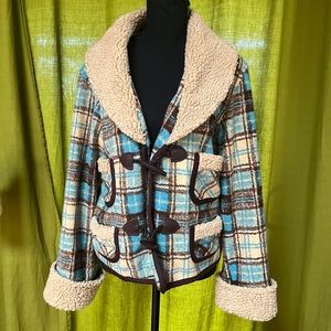 Tasha Polizzi Plaid Jacket